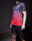VICTOR POLO S-13100 C UNISEX BLACK/RED - Smash Pro