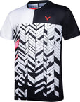 VICTOR T-SHIRT T-10007 C BLACK/WHITE UNISEX - Smash Pro