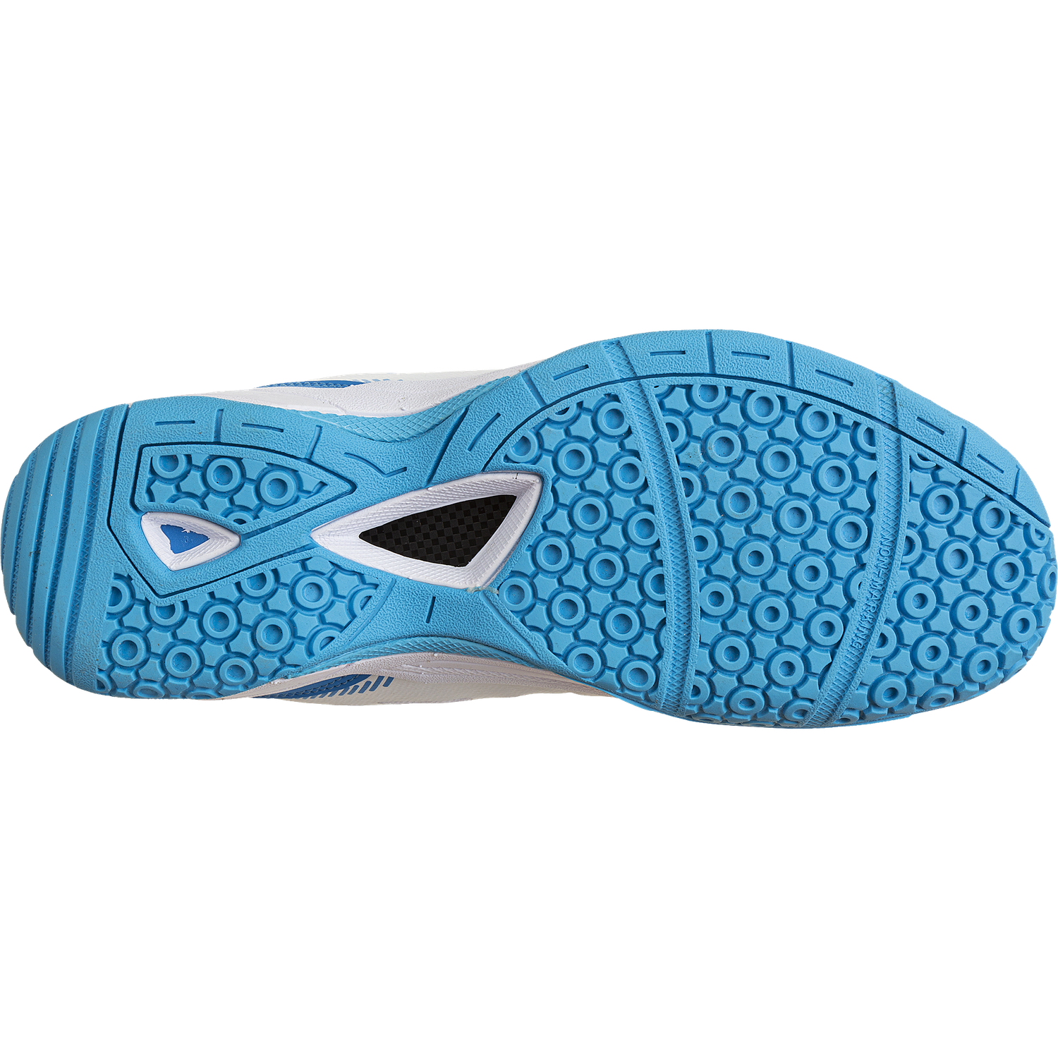 FZ FORZA Leander V3 W White/Blue Badminton Shoe - Smash Pro