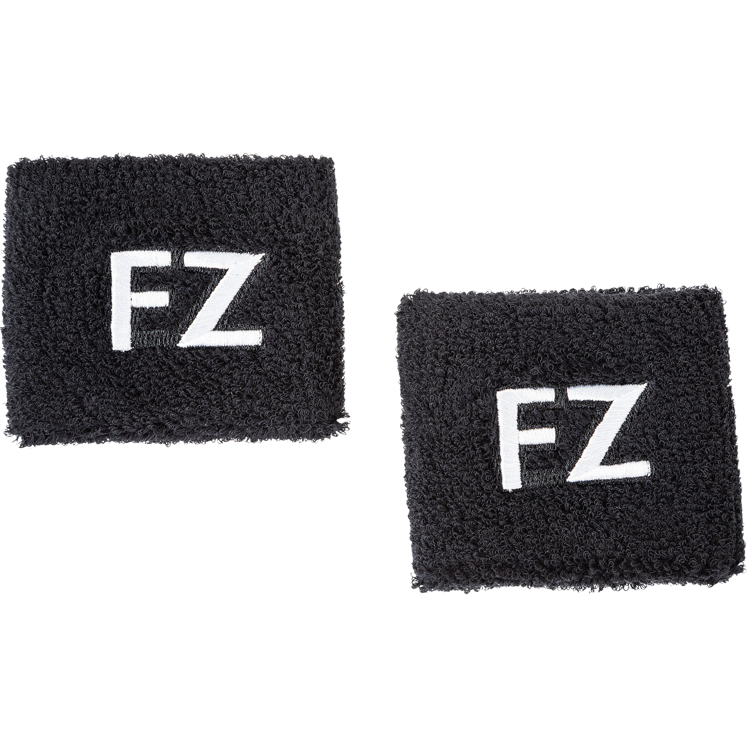 FZ FORZA Logo Wristband 2Pcs 1001 Black - Smash Pro