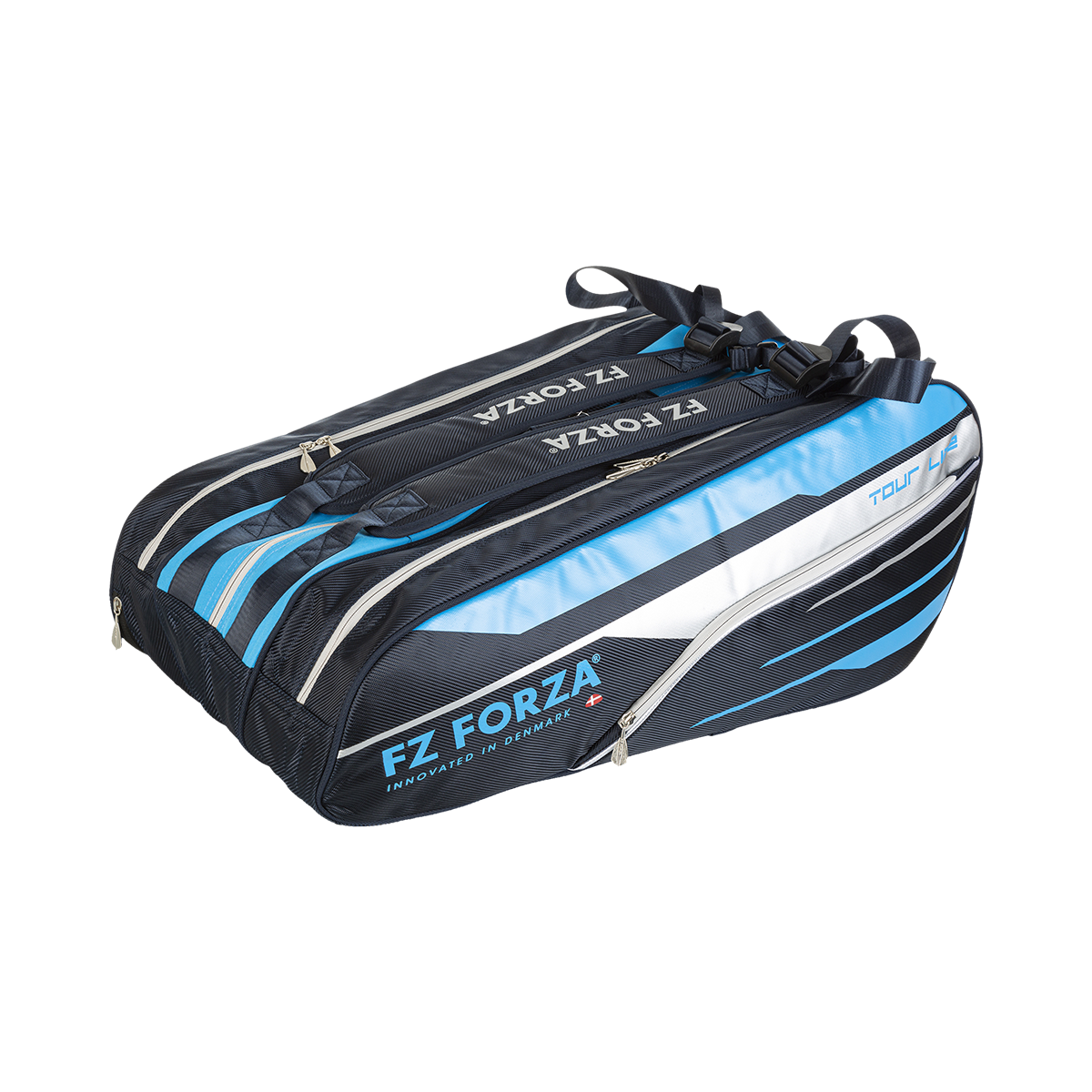 FZ FORZA Racket bag - Tour line 15 PCS Dresden Blue - Smash Pro