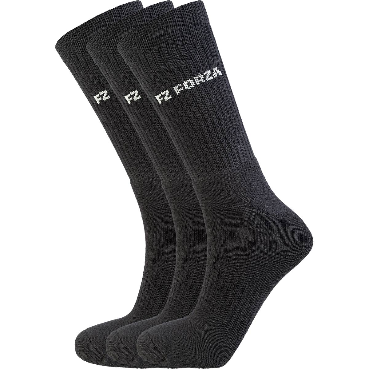 FZ FORZA Sock Classic 3 Pack Black - Smash Pro