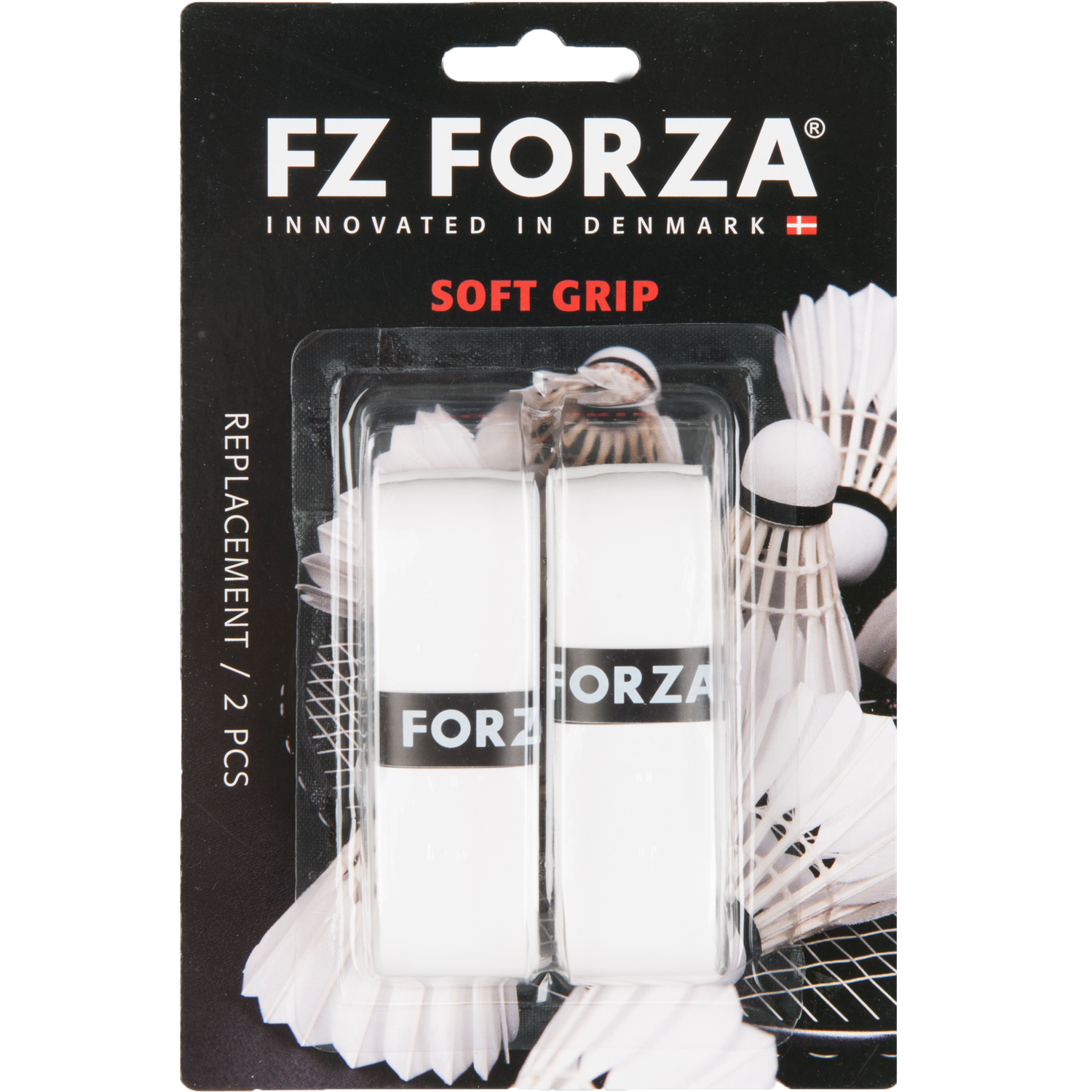 Fz Soft Grip - 2 pcs. Card White - Smash Pro