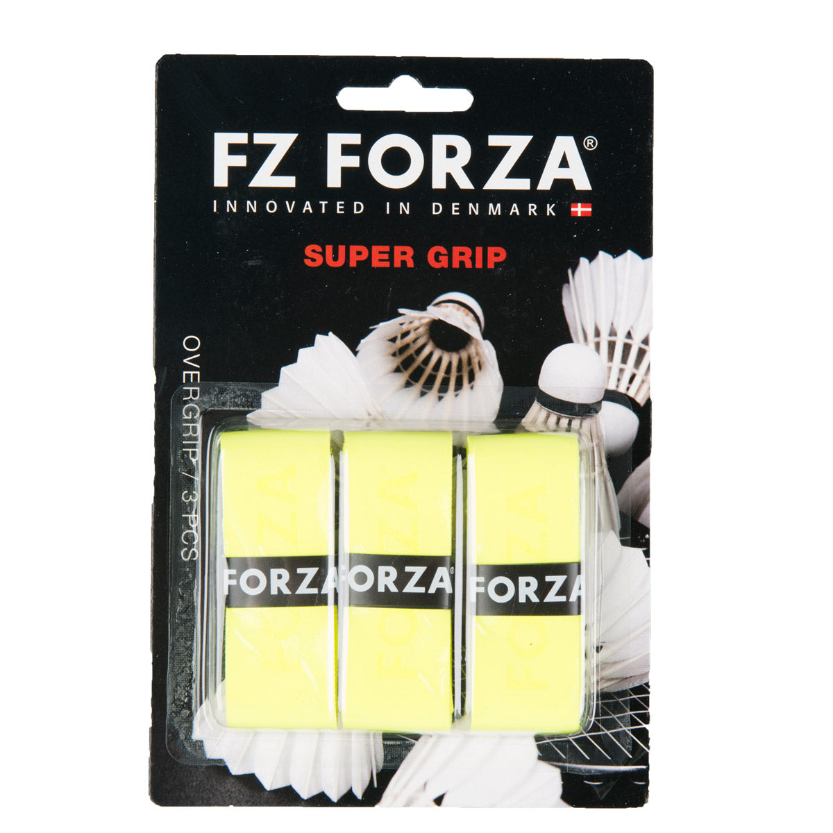 Fz Super Grip - 3 pcs. Card Yellow - Smash Pro