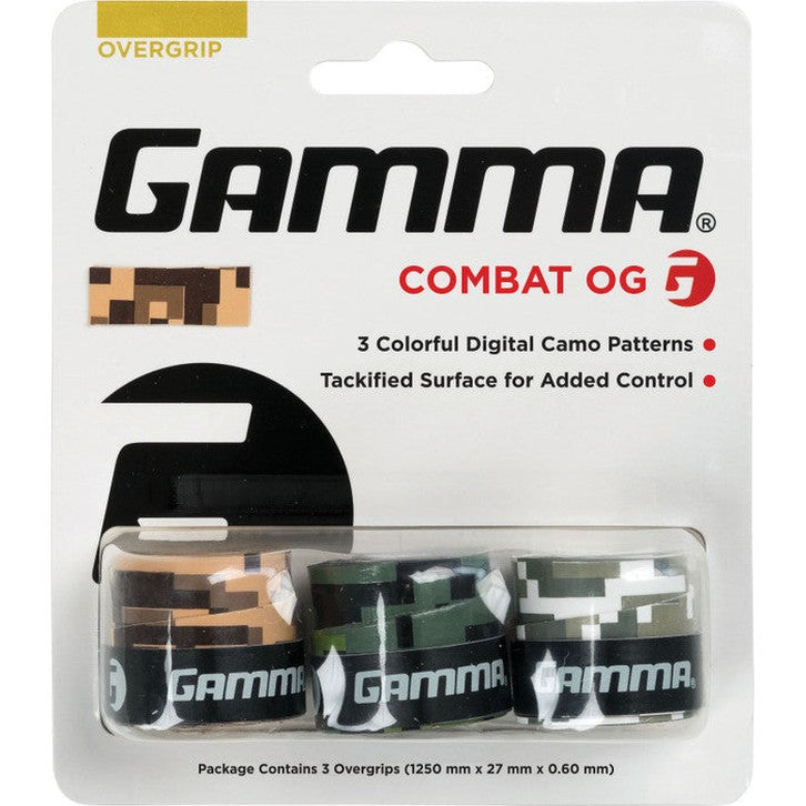 GAMMA Combat Overgrip 3 Pack - Smash Pro