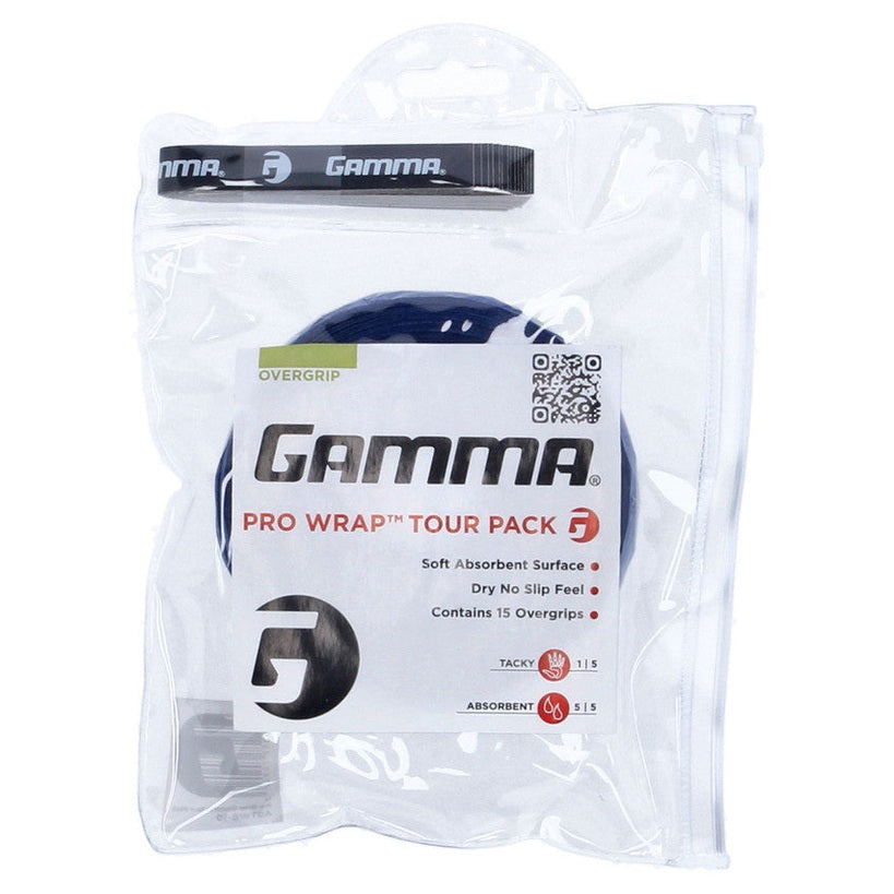 GAMMA Pro Wrap Overgrip 15 Pack - Smash Pro
