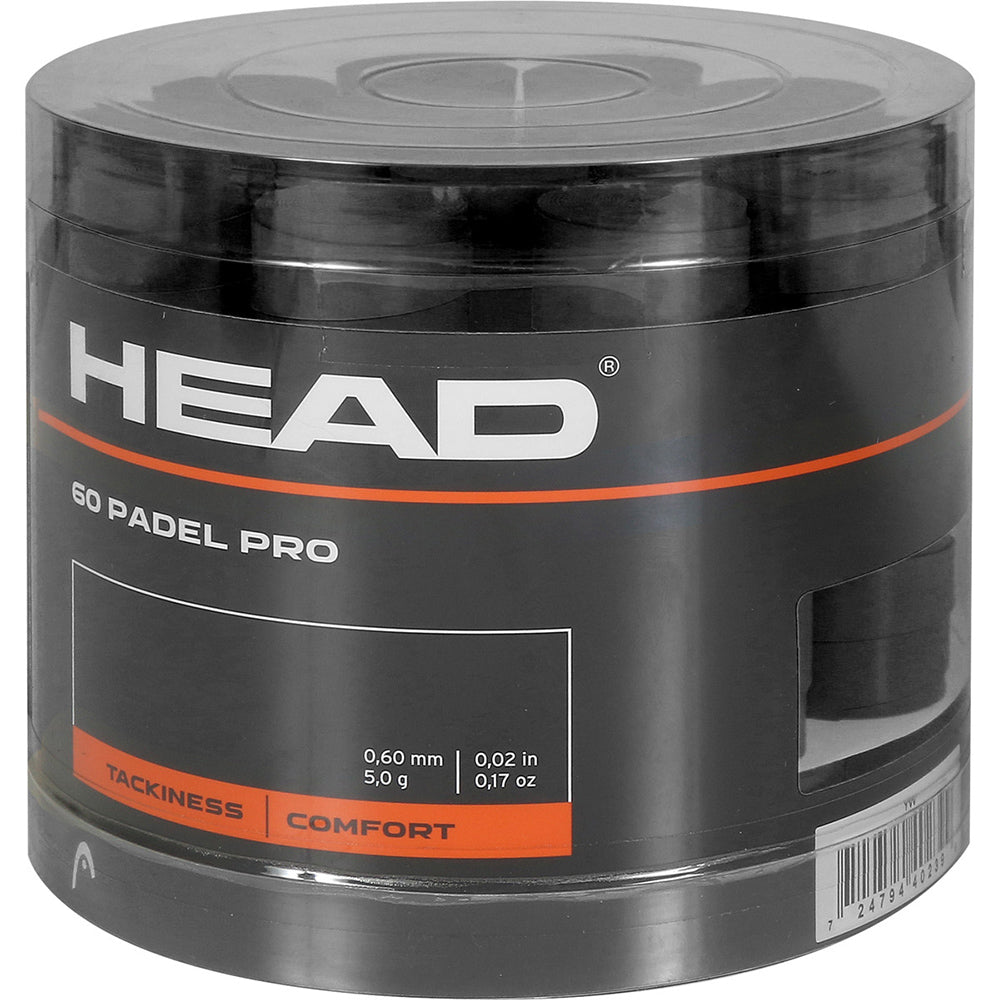 HEAD Padel Pro Overgrip 60 Pack - Smash Pro