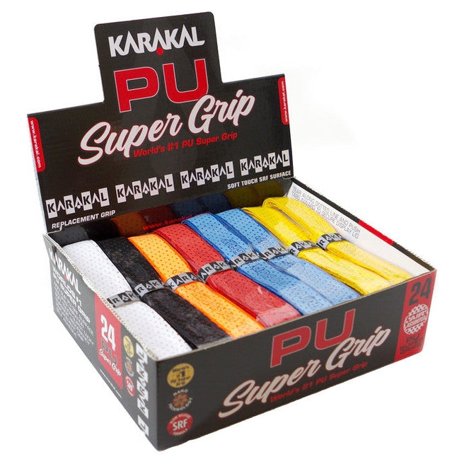Karakal PU Air Universal Replacement Grip 24 Pack - Smash Pro