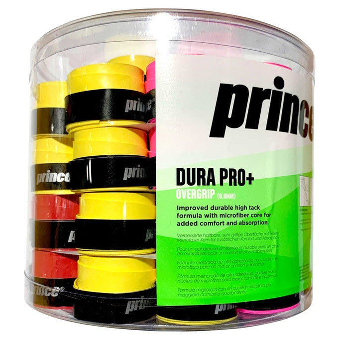 Prince DuraPro+ Overgrip 60 Pack - Smash Pro