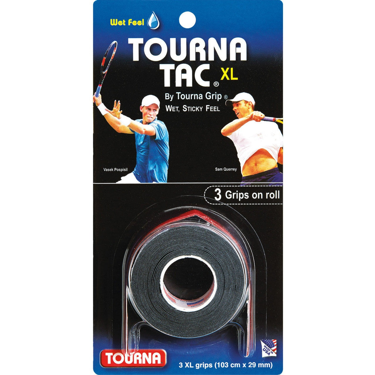 Tourna Tac XL Overgrip 3 Pack - Smash Pro