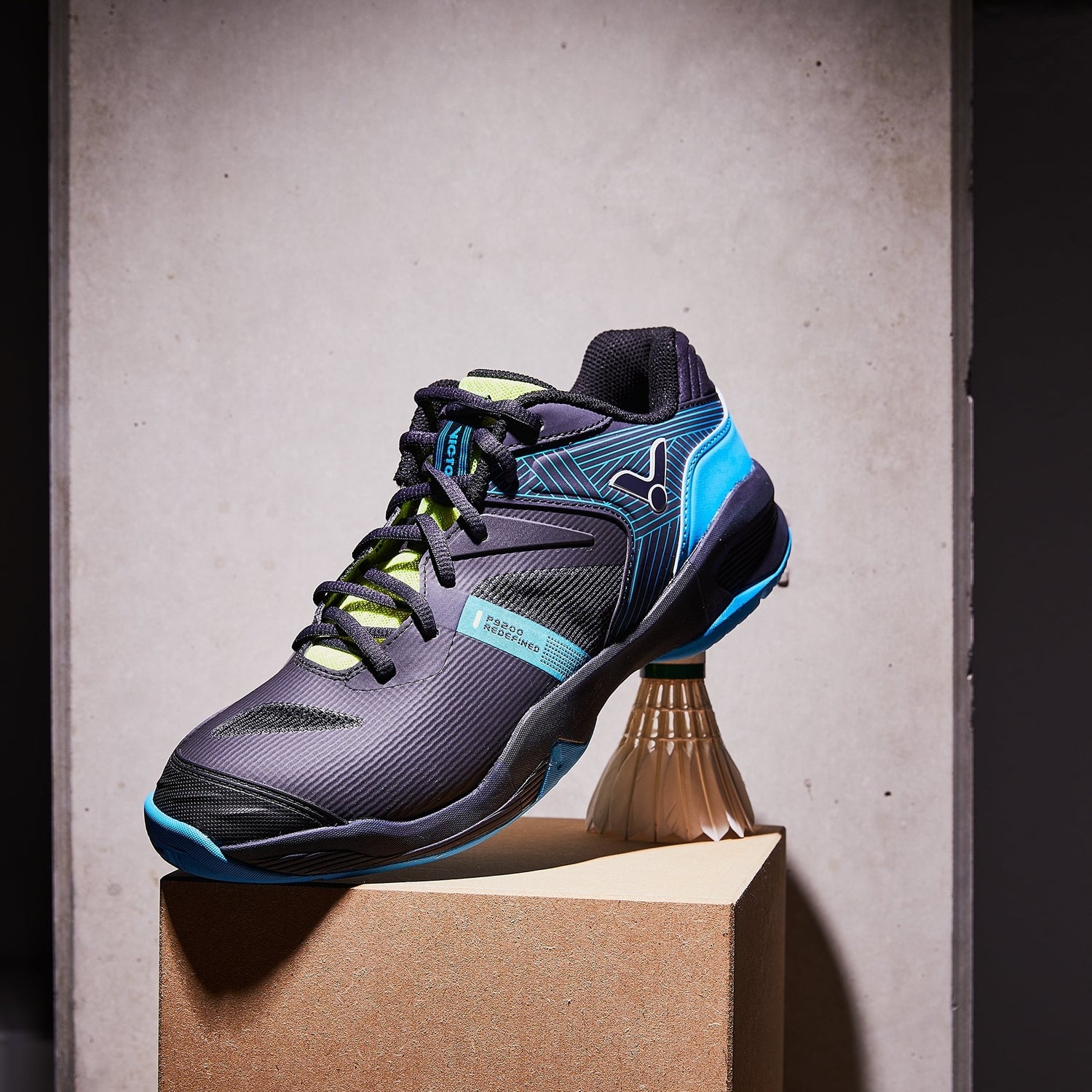 VICTOR P9200II C Badminton Shoe Black/Blue - Smash Pro