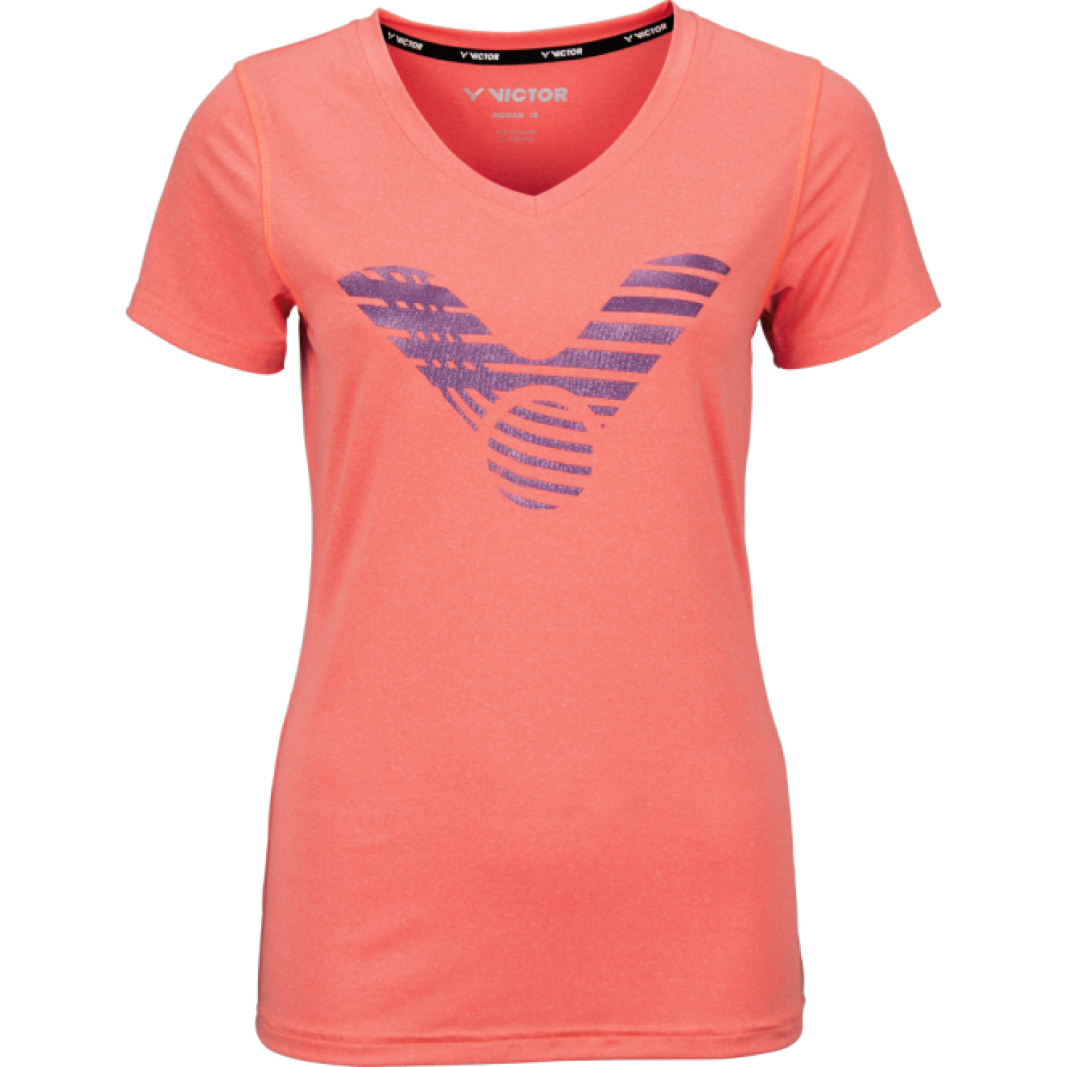 VICTOR T-SHIRT T-6529 MELON MELANGE WOMENS - Smash Pro