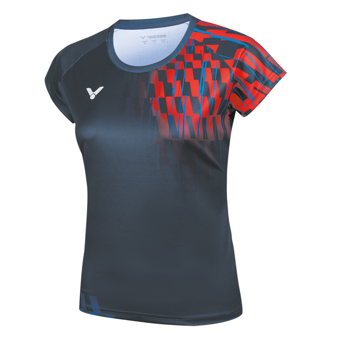 VICTOR T-Shirt T-51001TD B Ladies Blue - Smash Pro