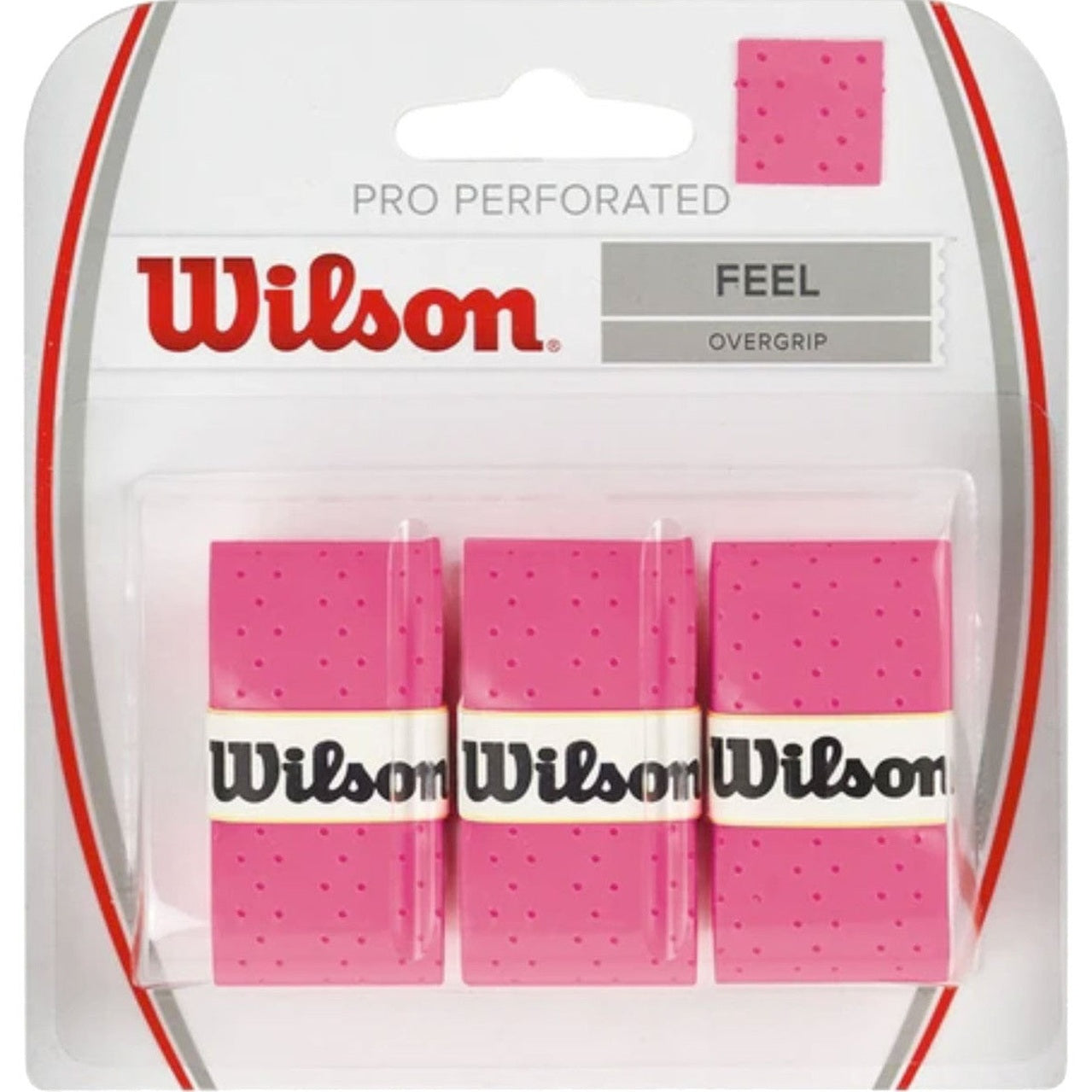 Wilson Pro Perforated Overgrip 3 Pack - Smash Pro