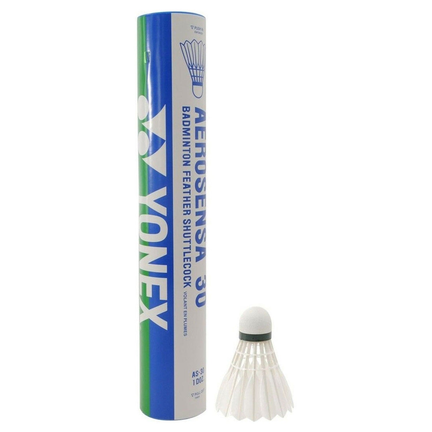 Yonex Aerosensa 30 Feather Badminton Shuttlecocks Dozen - Smash Pro
