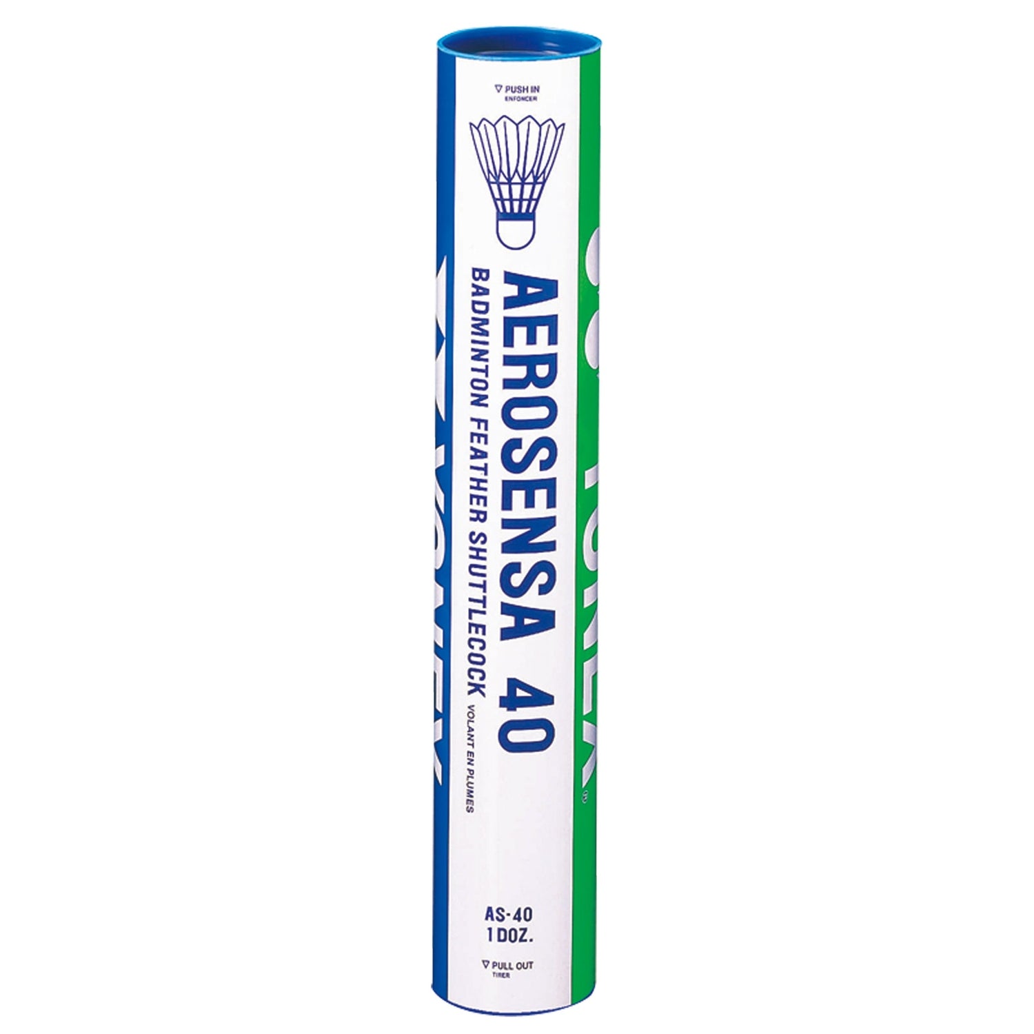 Yonex Aerosensa 40 Feather Badminton Shuttlecocks Dozen - Smash Pro