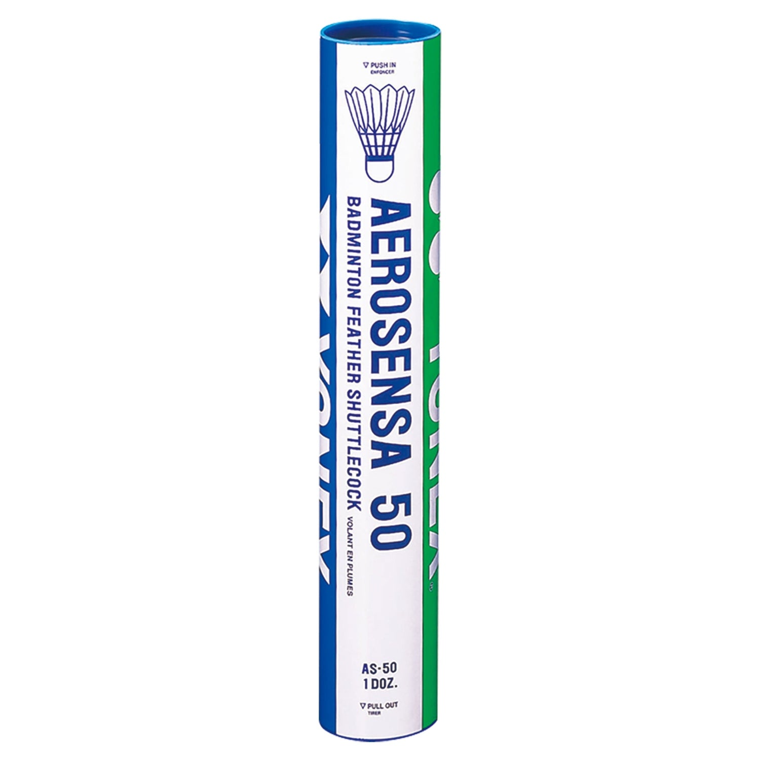 Yonex Aerosensa 50 Feather Badminton Shuttlecocks Dozen - Smash Pro