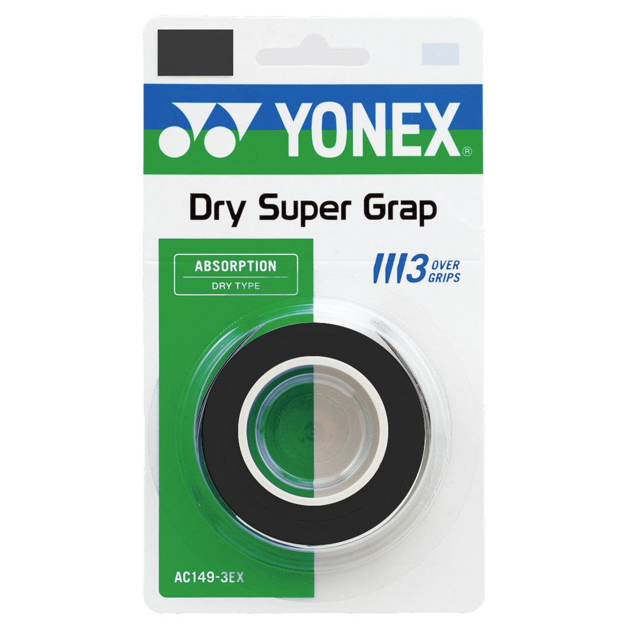 Yonex Dry Super Grap Overgrip 3 Pack - Smash Pro