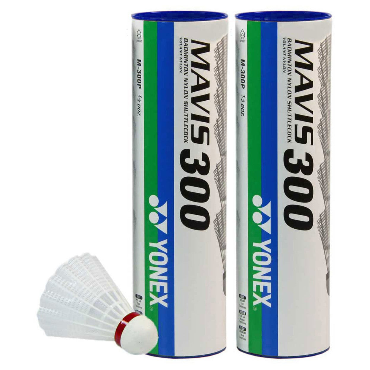 Yonex Mavis 300 Badminton Shuttlecocks Dozen White - Smash Pro