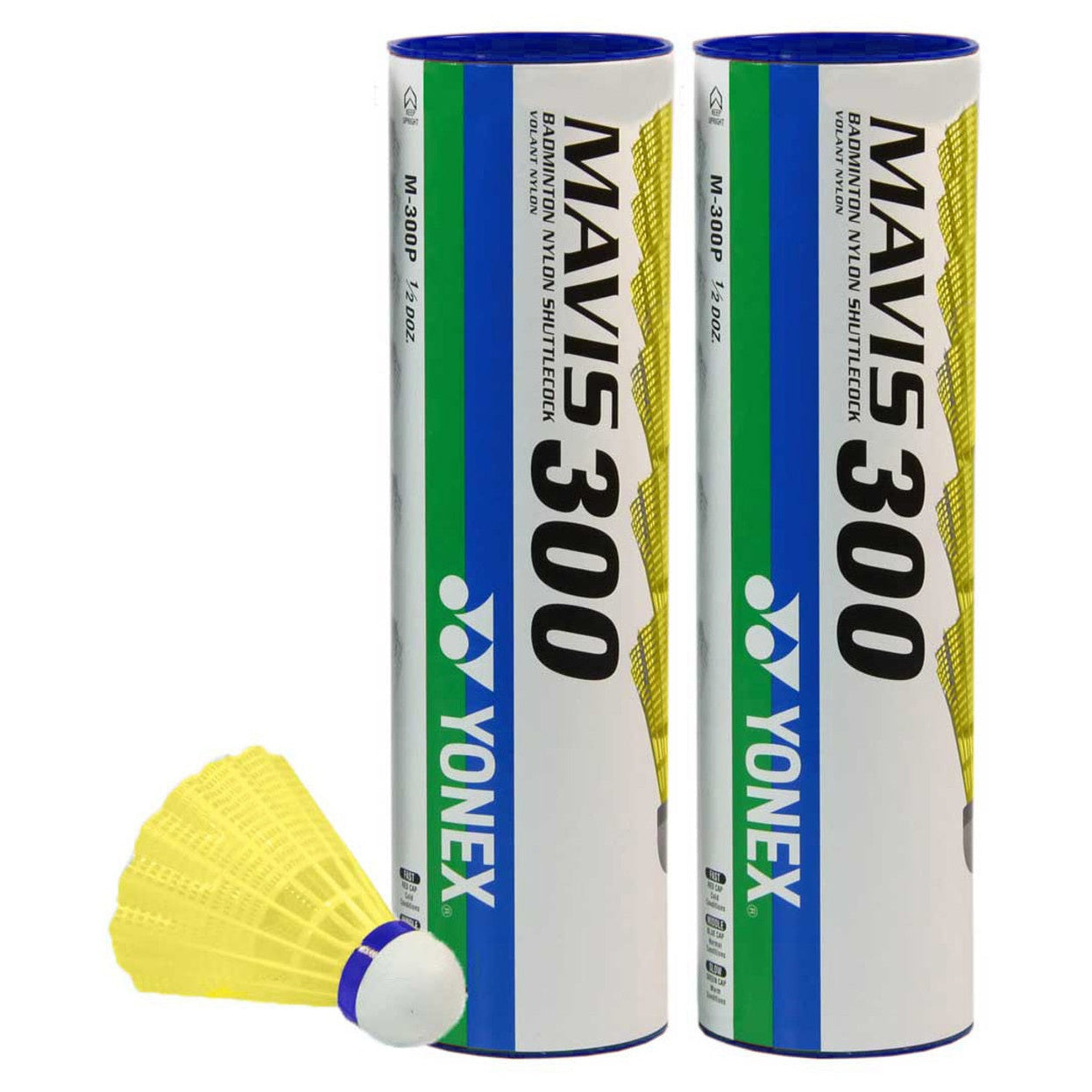 Yonex Mavis 300 Badminton Shuttlecocks Dozen Yellow - Smash Pro